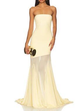 houda strapless mini dress Hemant And Nandita Hana Blue Eyelet Strapless Mini Dress